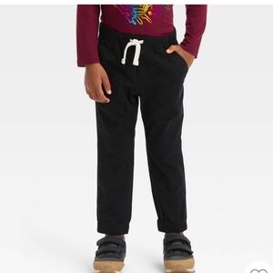 Boys' Woven Jogger Pants - Cat & Jack Black M(7/8)